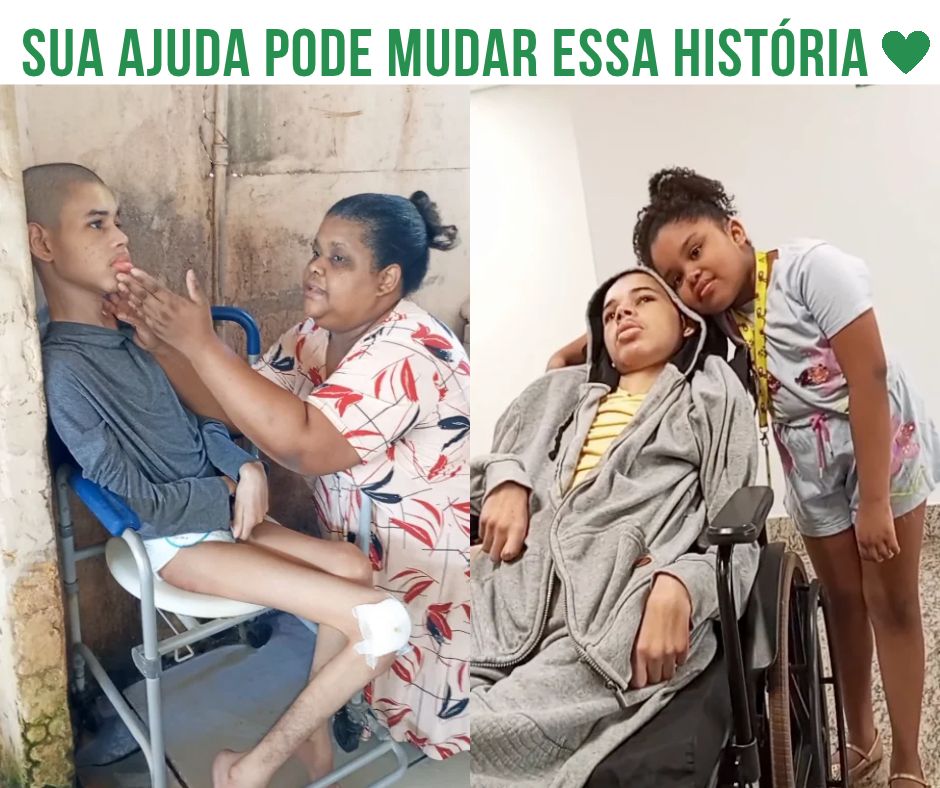 Joelia e Kauã — campanha para alimentação, cuidados e despesas da família